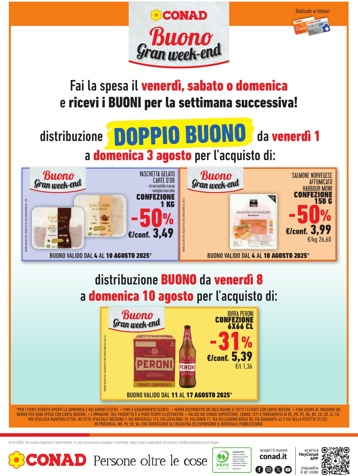 Volantino Conad 05.08.2025 - 05.08.2025