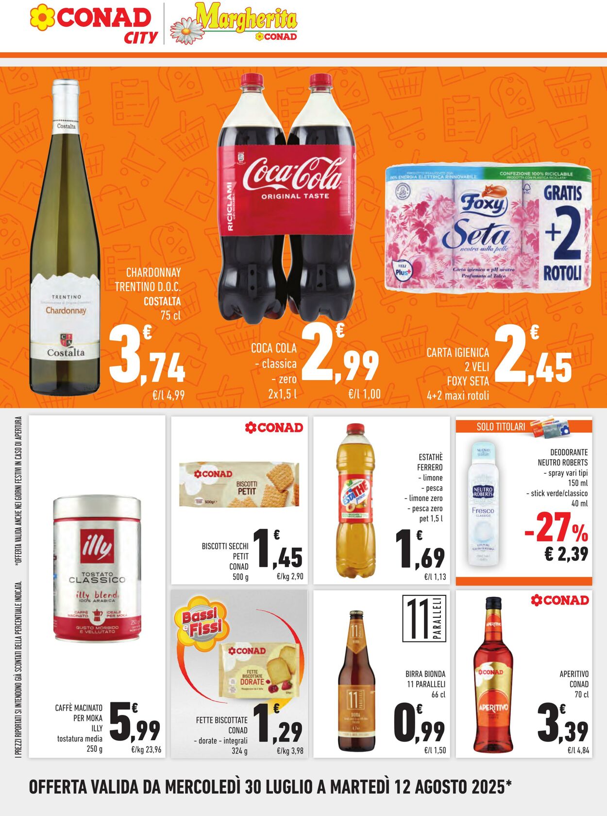 Volantino Conad 05.08.2025 - 05.08.2025