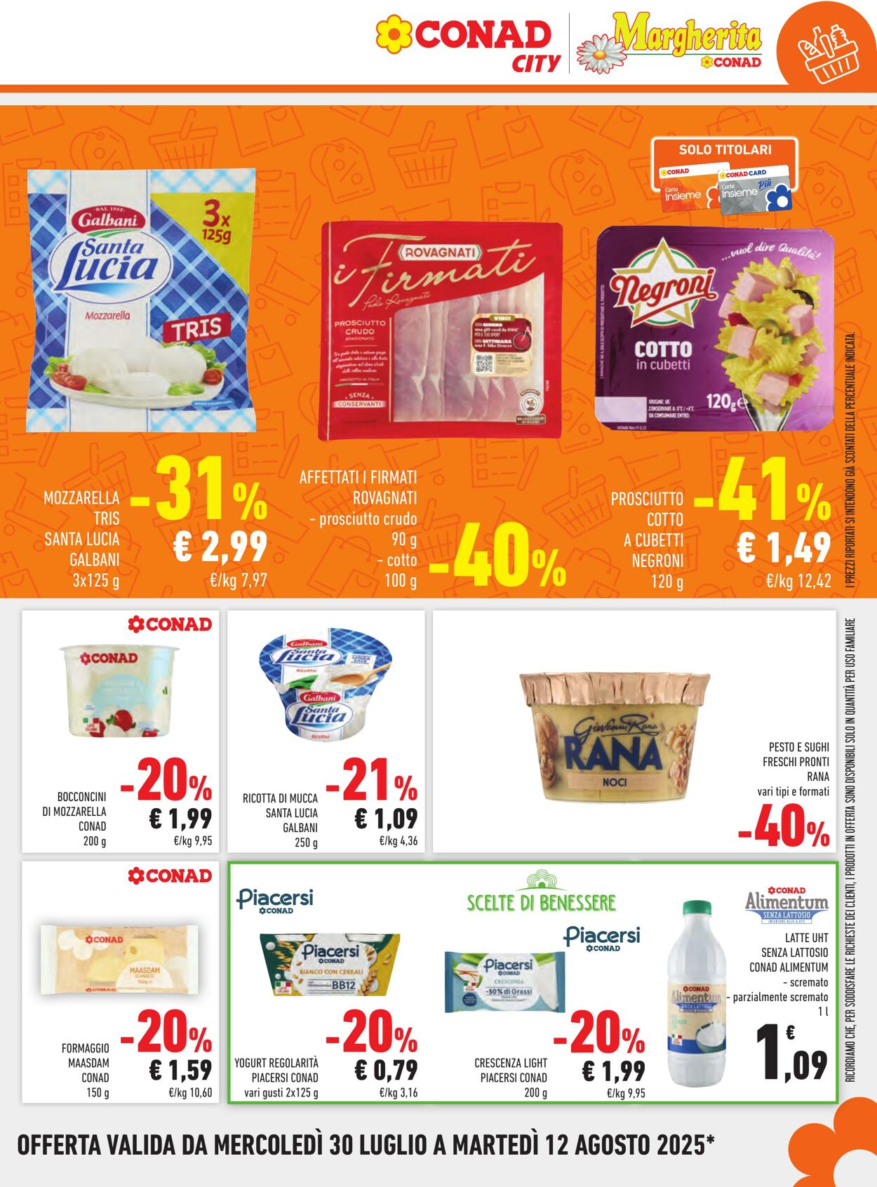 Volantino Conad 05.08.2025 - 05.08.2025