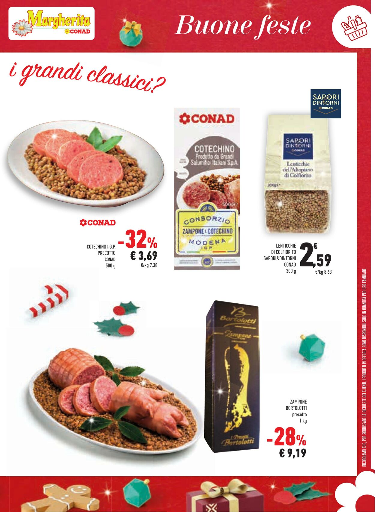 Volantino Conad 13.12.2023 - 26.12.2023