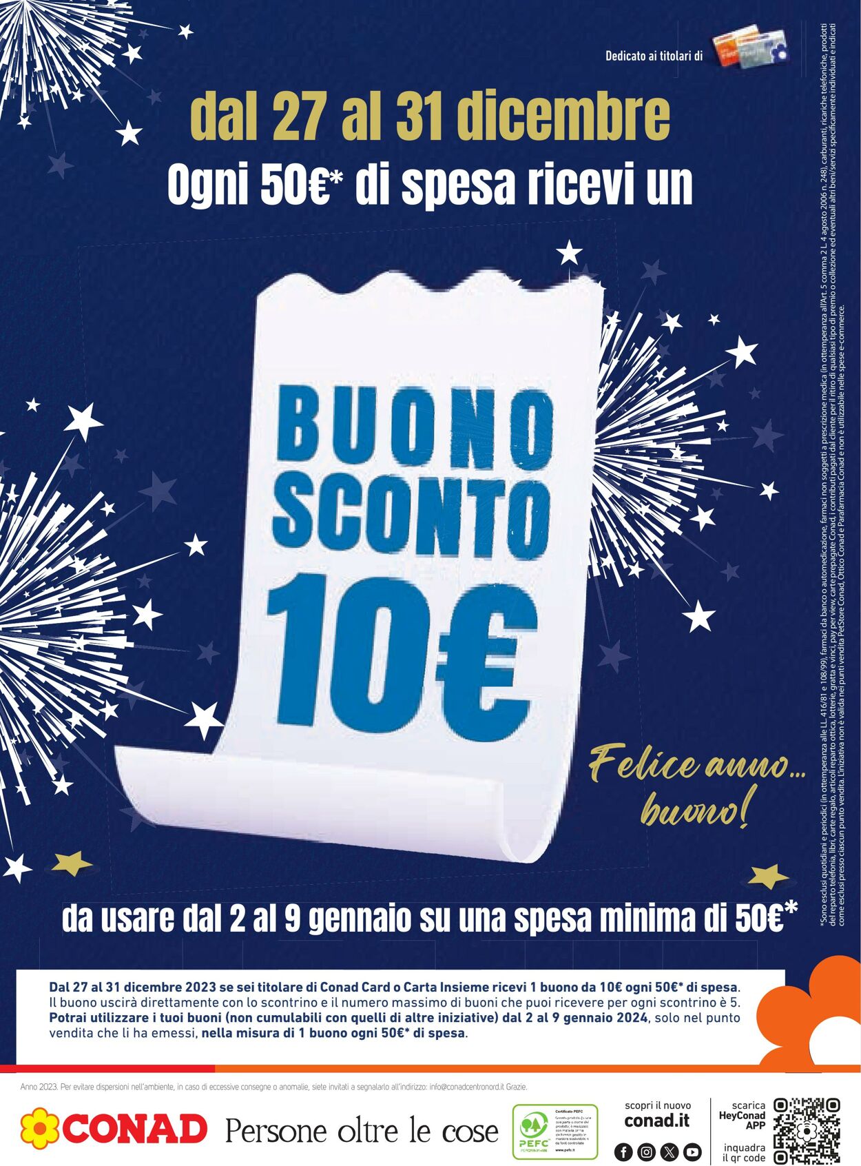 Volantino Conad 13.12.2023 - 26.12.2023