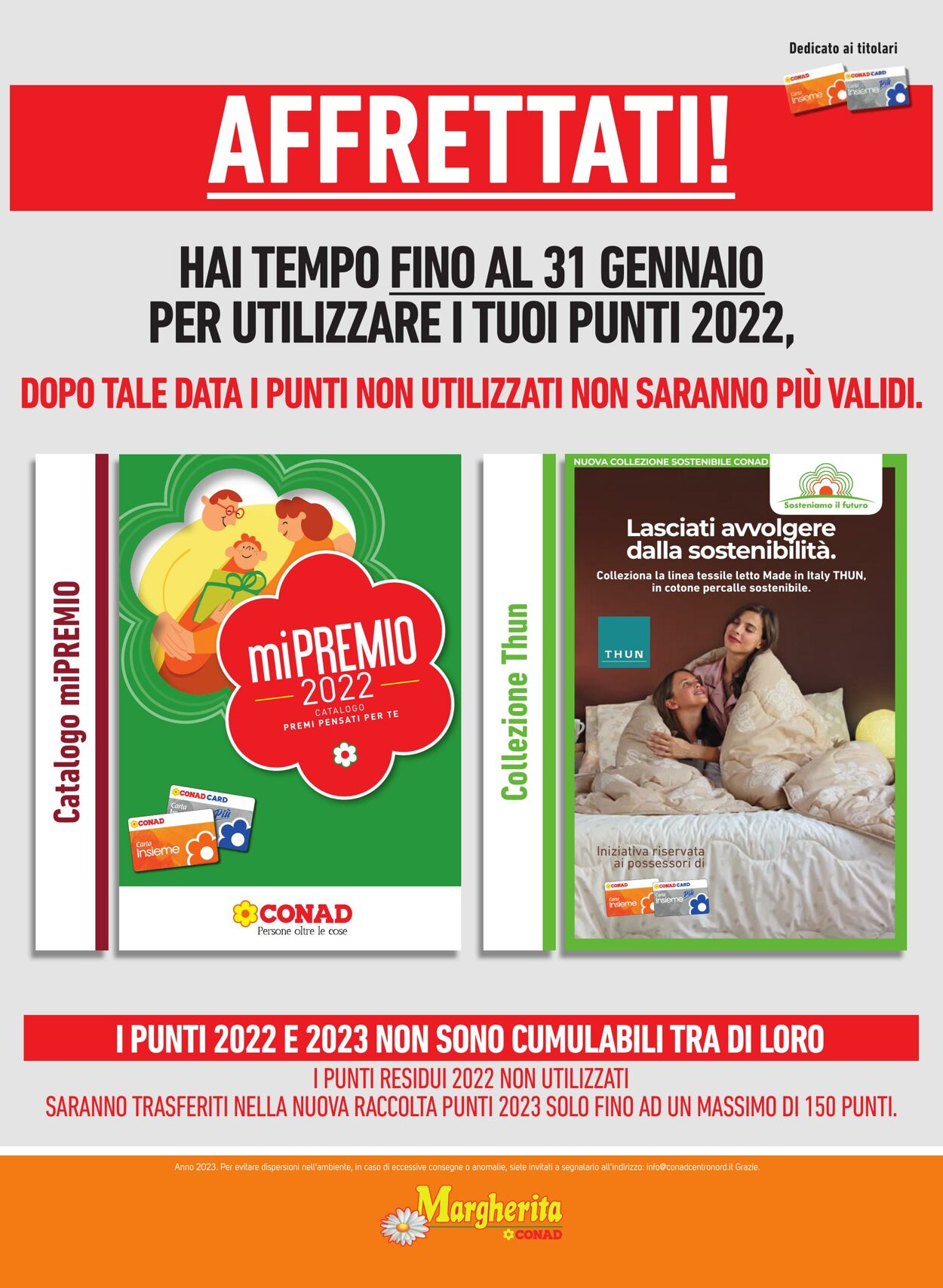 Volantino Conad 03.01.2023 - 16.01.2023