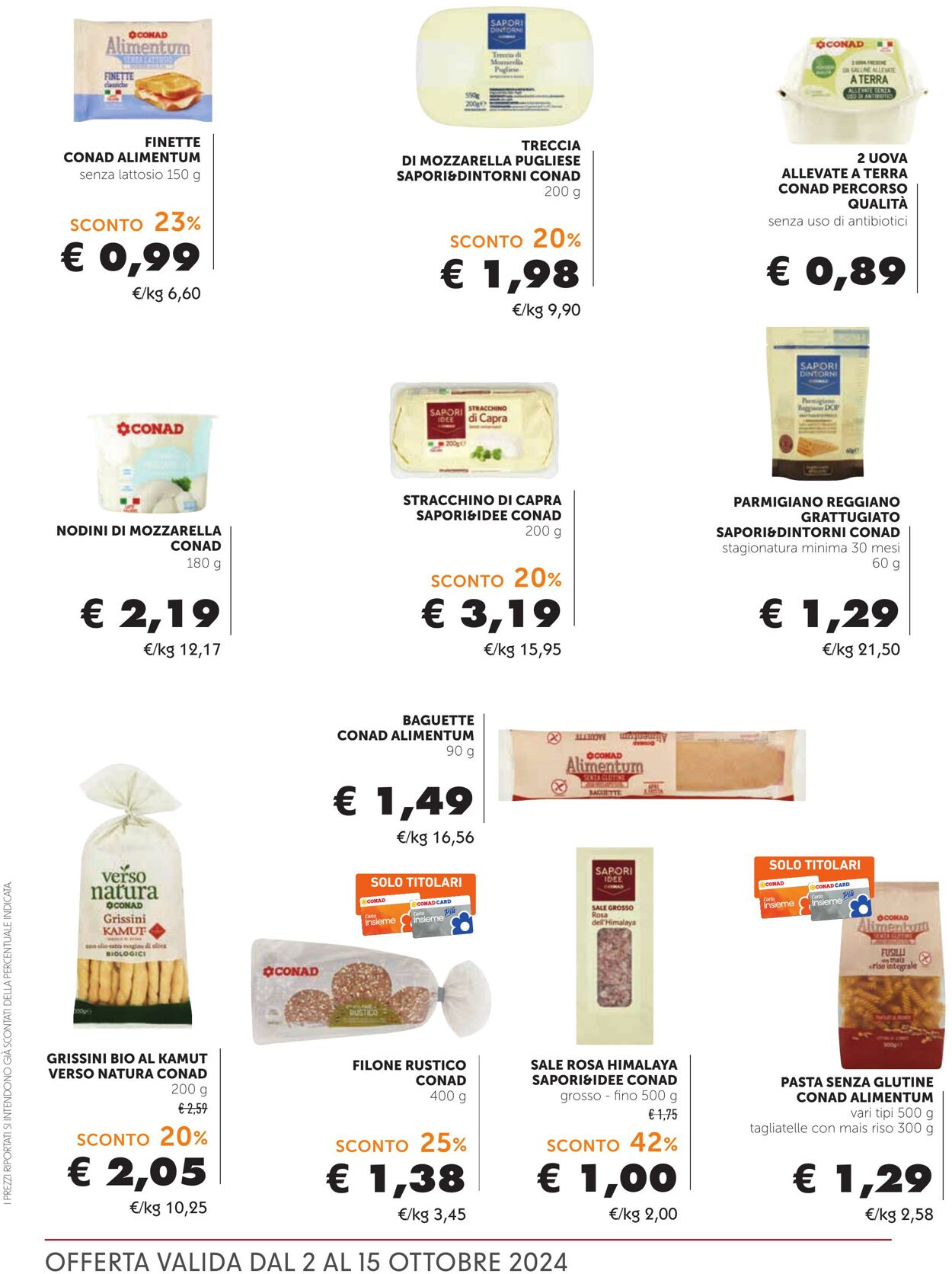 Volantino Conad 02.09.2024 - 15.10.2024