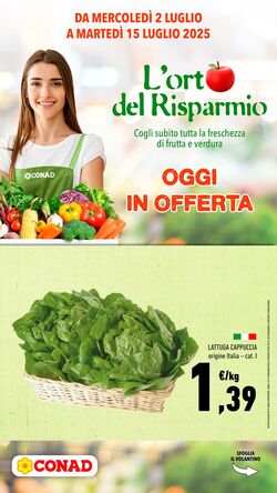 Volantino Conad 04.07.2025 - 04.07.2025