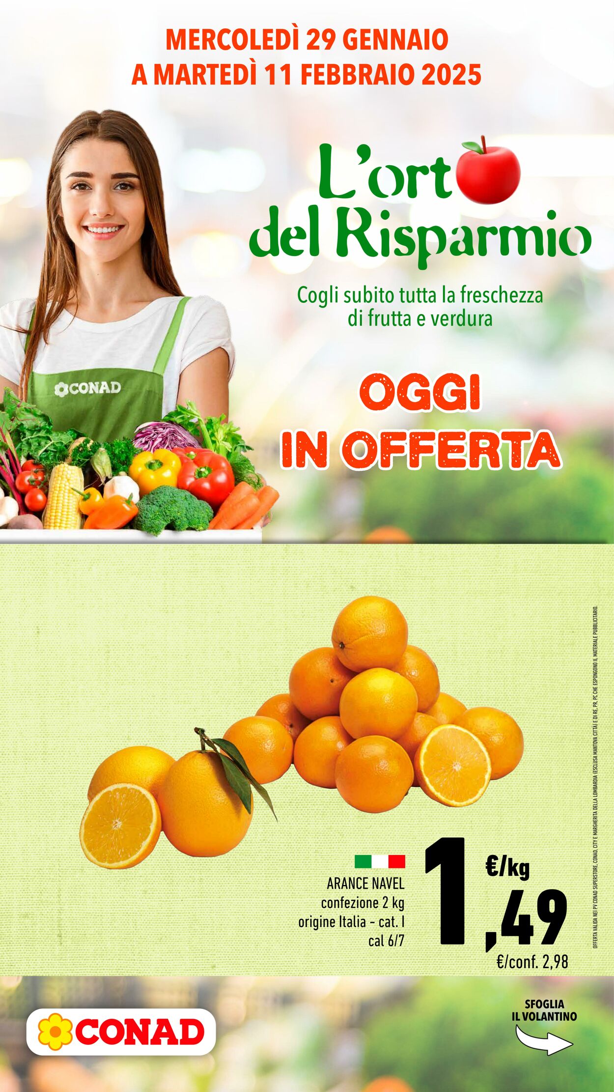 Volantino Conad 29.01.2025 - 12.02.2025