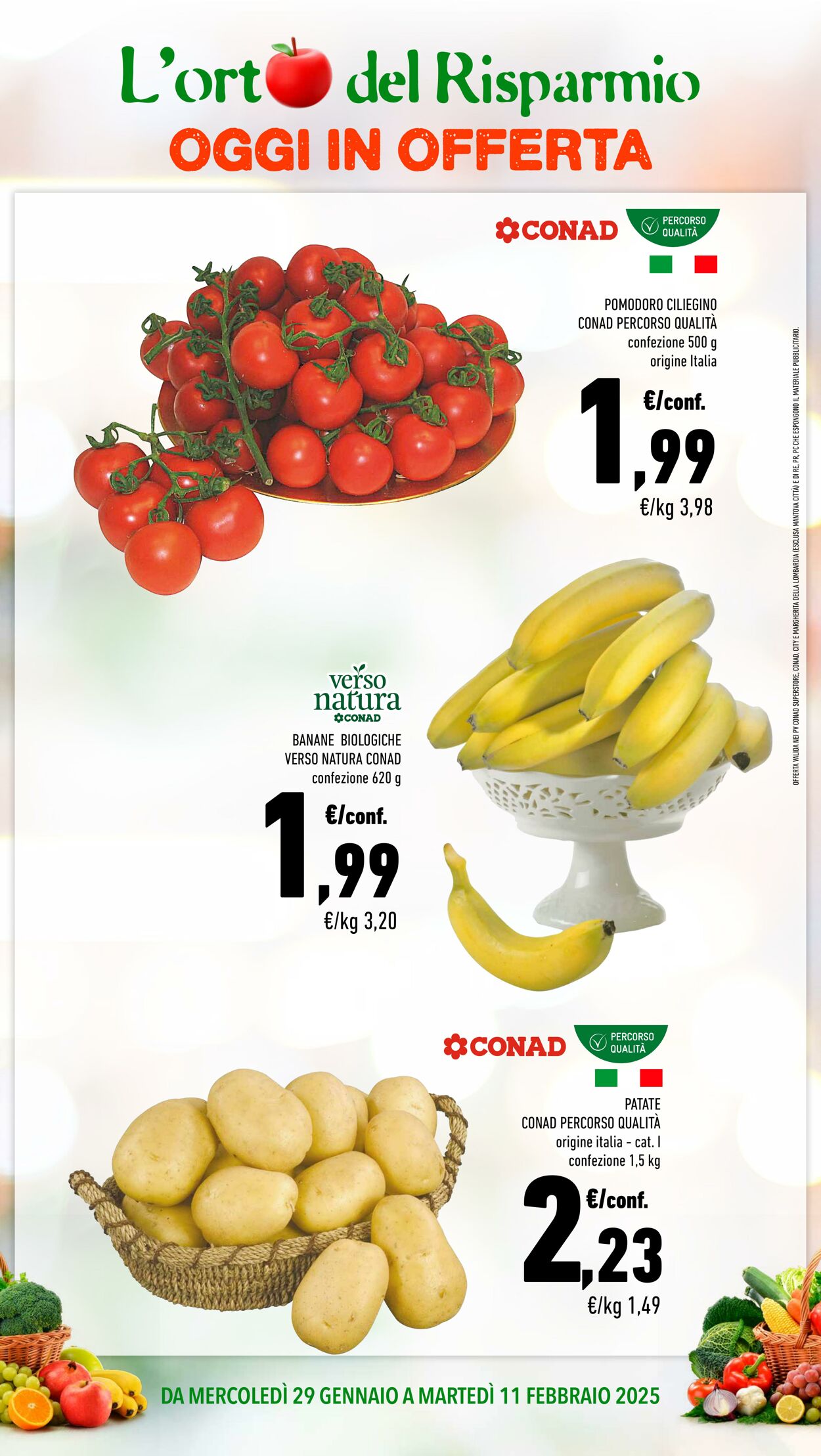 Volantino Conad 29.01.2025 - 12.02.2025