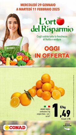 Volantino Conad 29.01.2025 - 12.02.2025