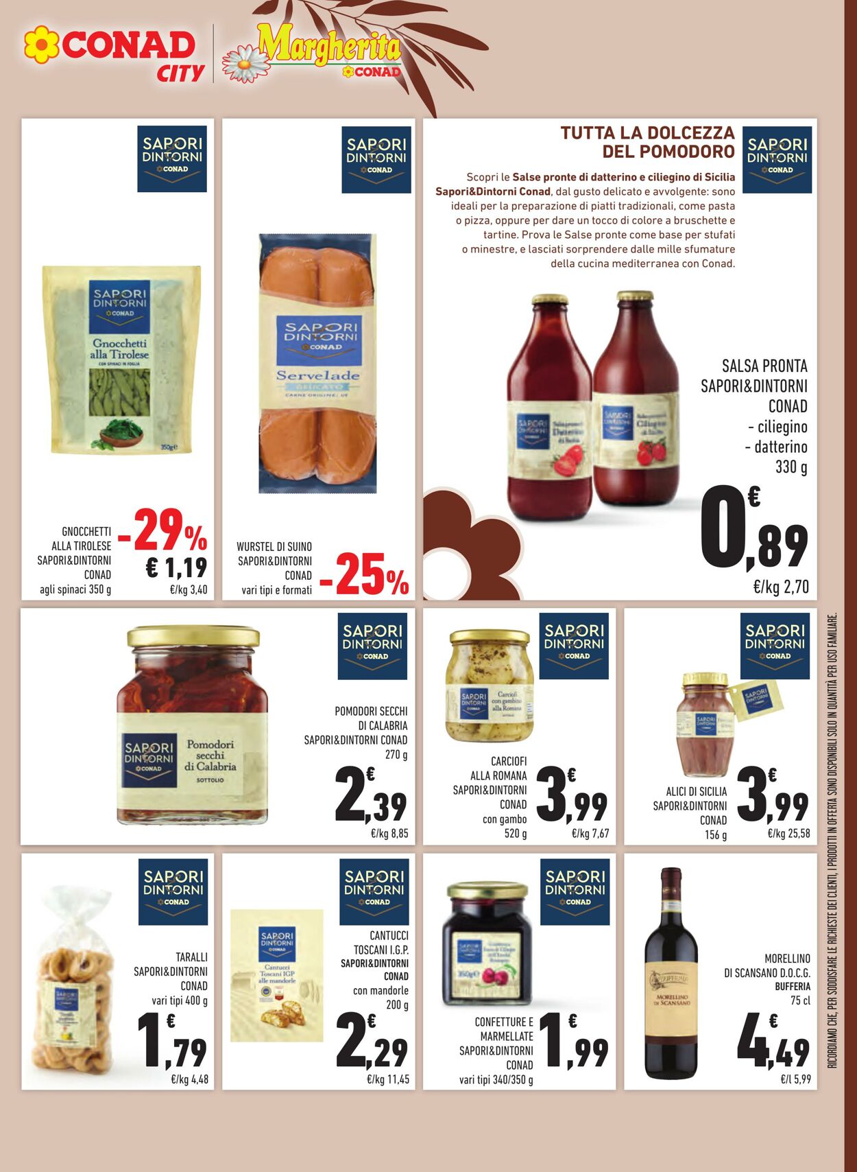 Volantino Conad 24.10.2025 - 24.10.2025