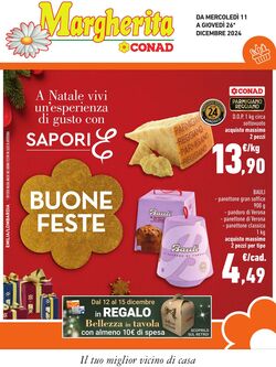 Volantino Conad 11.12.2024 - 26.12.2024