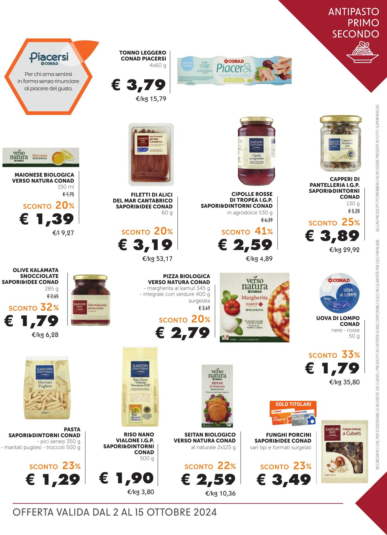 Volantino Conad 02.10.2024 - 15.10.2024