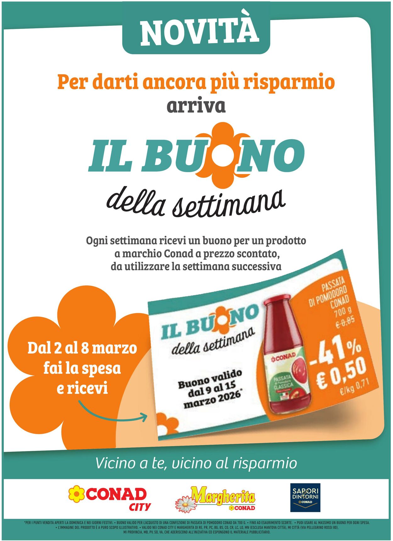 Volantino Conad 26.02.2026 - 26.02.2026