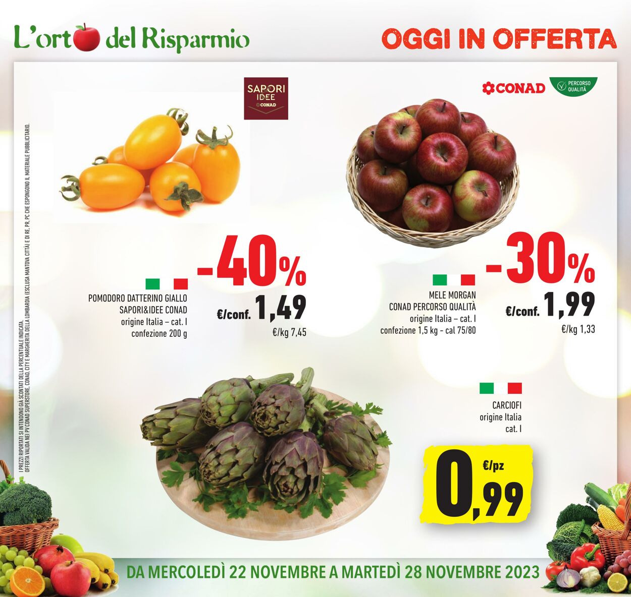 Volantino Conad 22.11.2023 - 28.11.2023