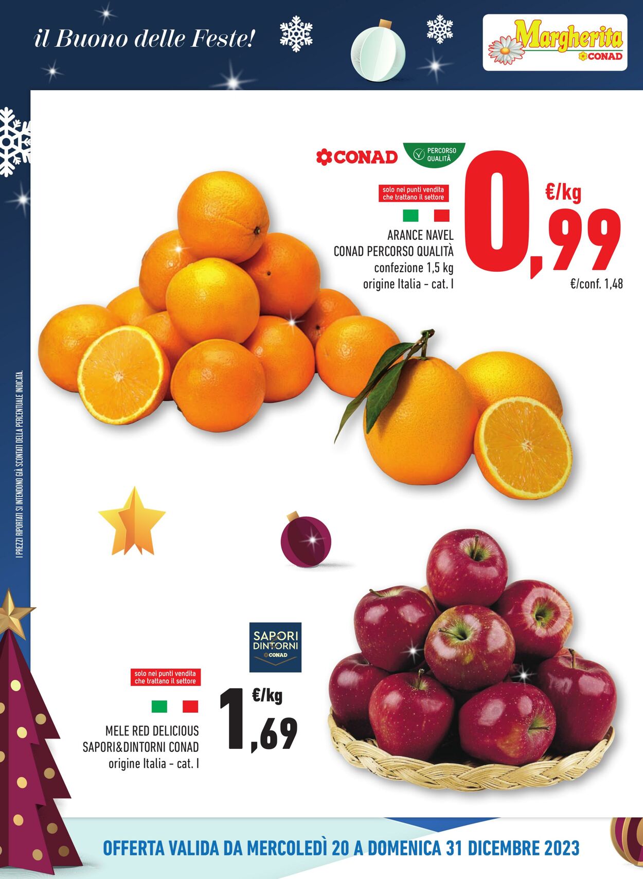 Volantino Conad 20.12.2023 - 31.12.2023