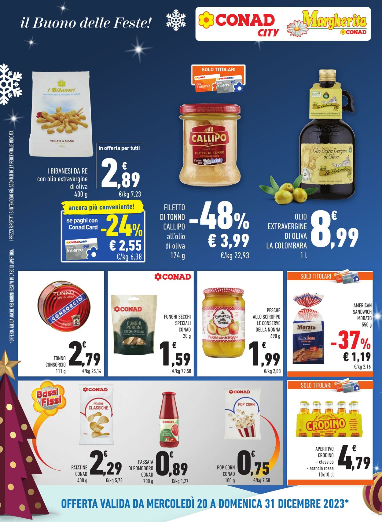 Volantino Conad 20.12.2023 - 31.12.2023