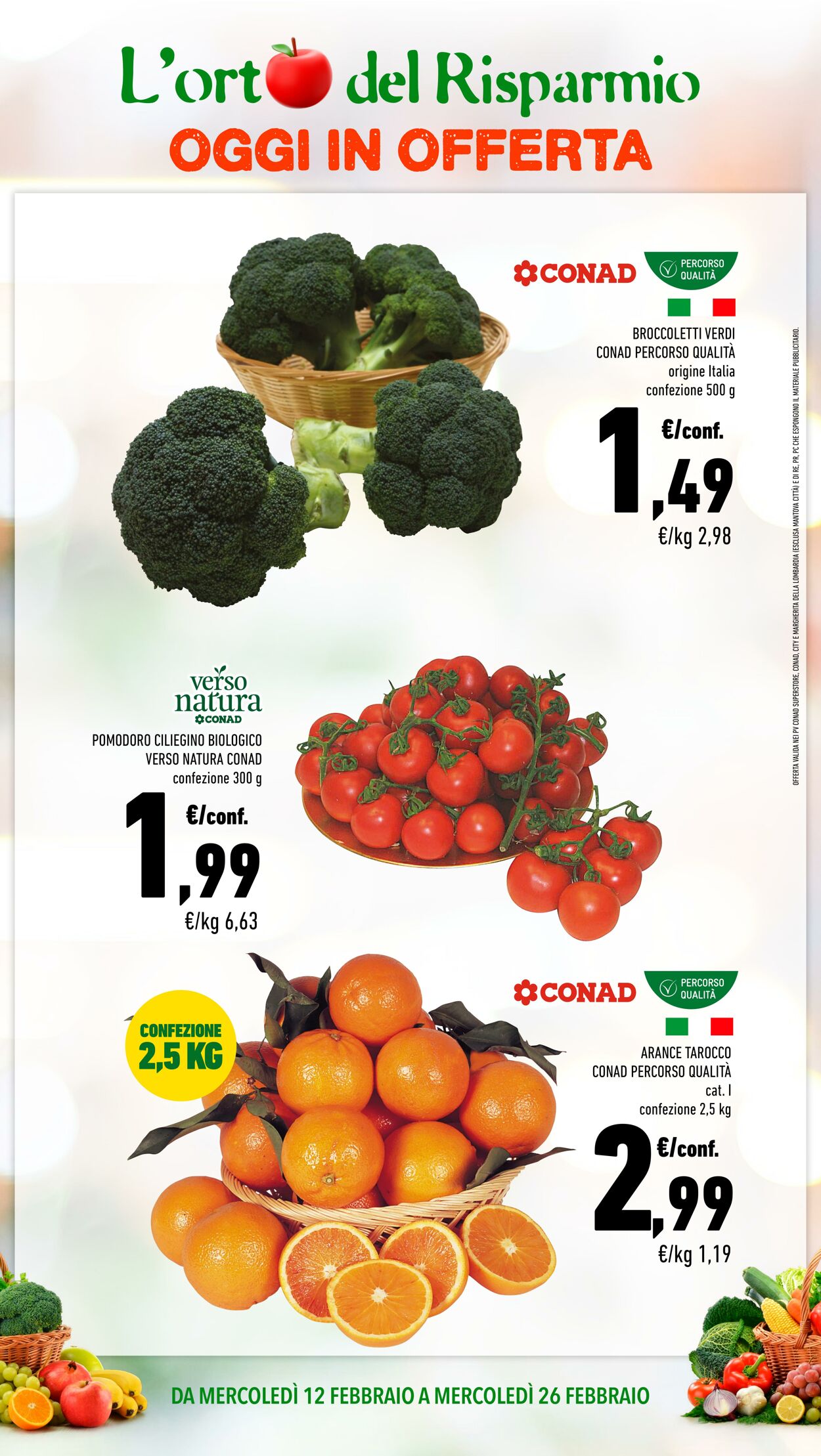 Volantino Conad 11.02.2025 - 26.02.2025