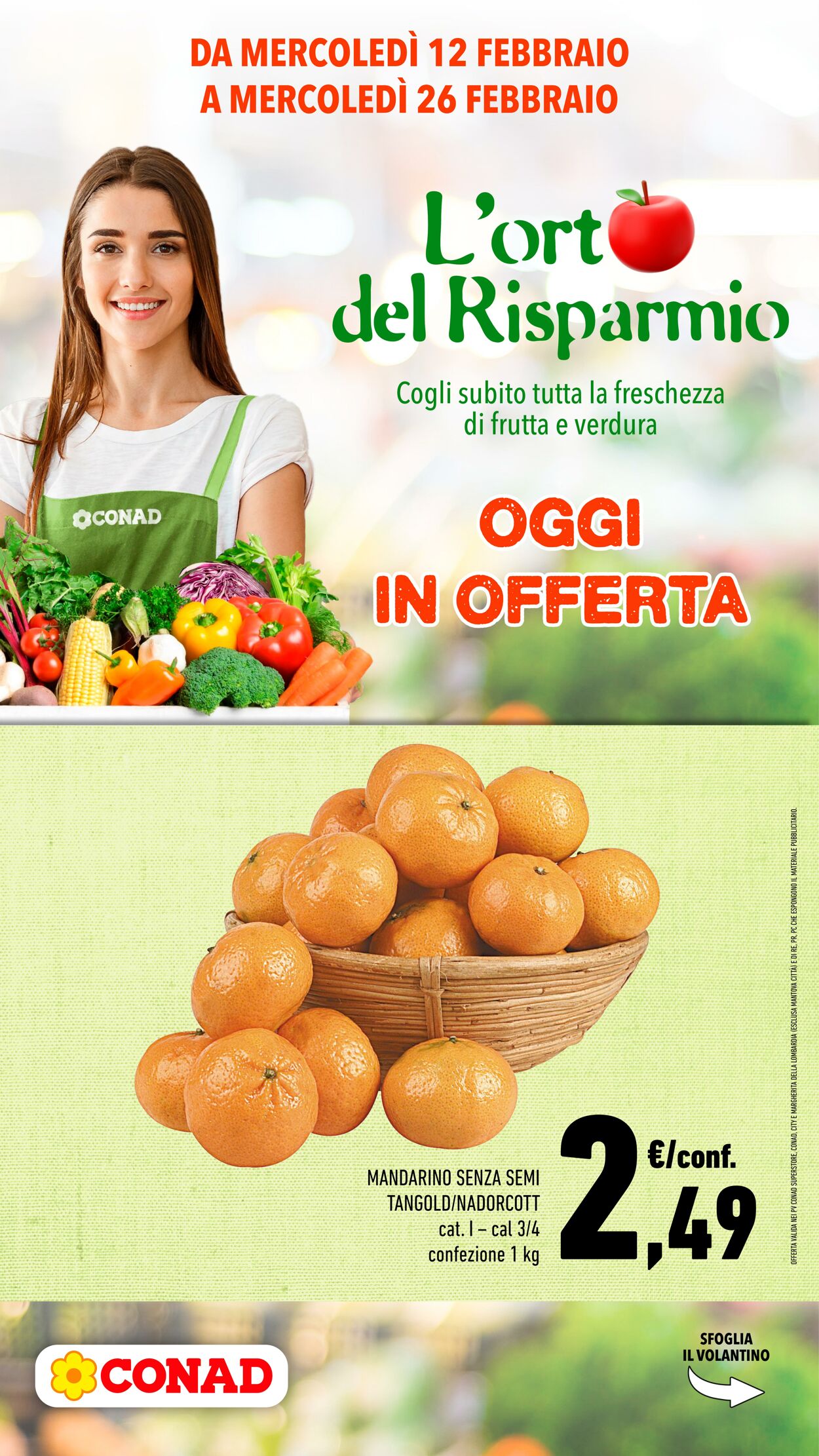 Volantino Conad 11.02.2025 - 26.02.2025