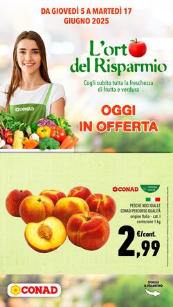 Volantino Conad 17.06.2025 - 17.06.2025
