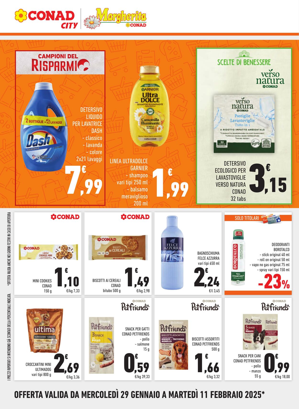 Volantino Conad 29.01.2025 - 11.02.2025