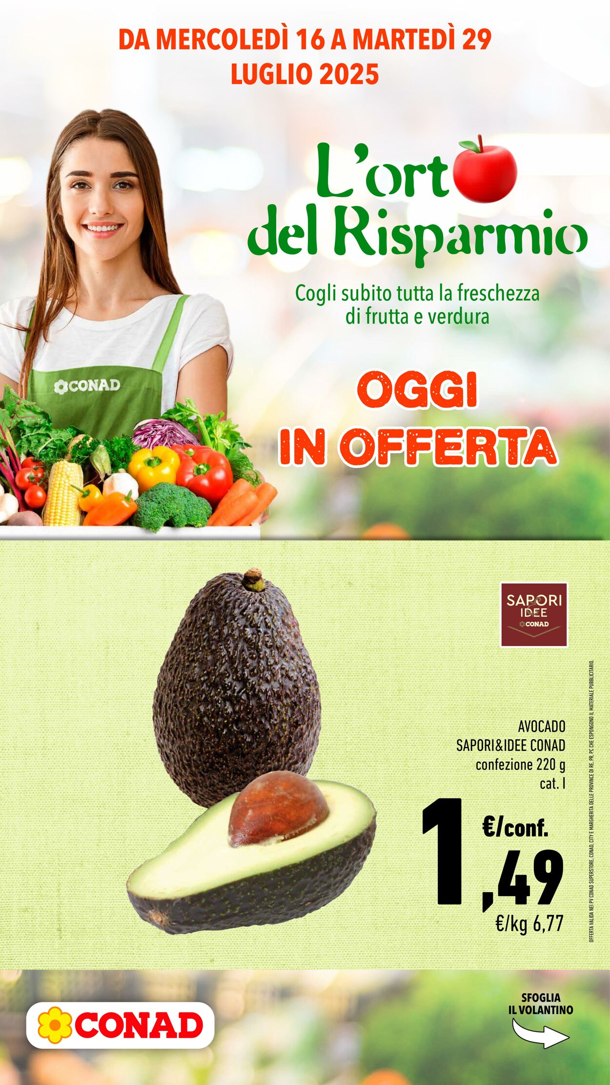 Volantino Conad 15.07.2025 - 15.07.2025