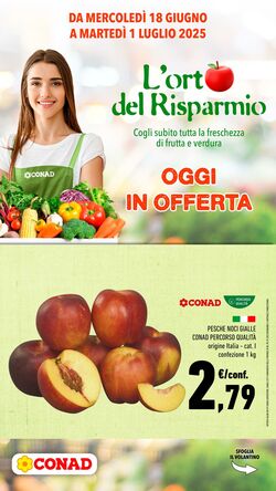 Volantino Conad 20.06.2025 - 20.06.2025