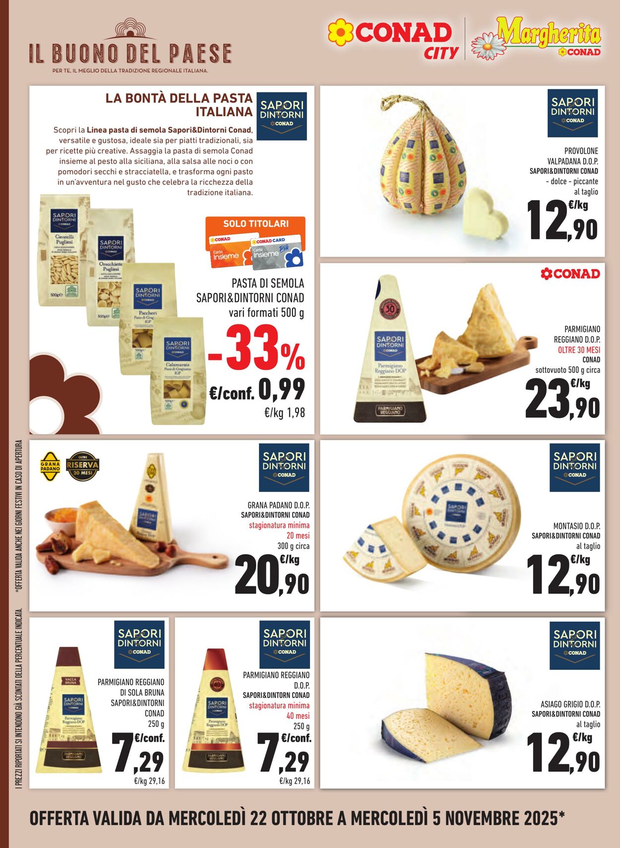Volantino Conad 25.10.2025 - 25.10.2025
