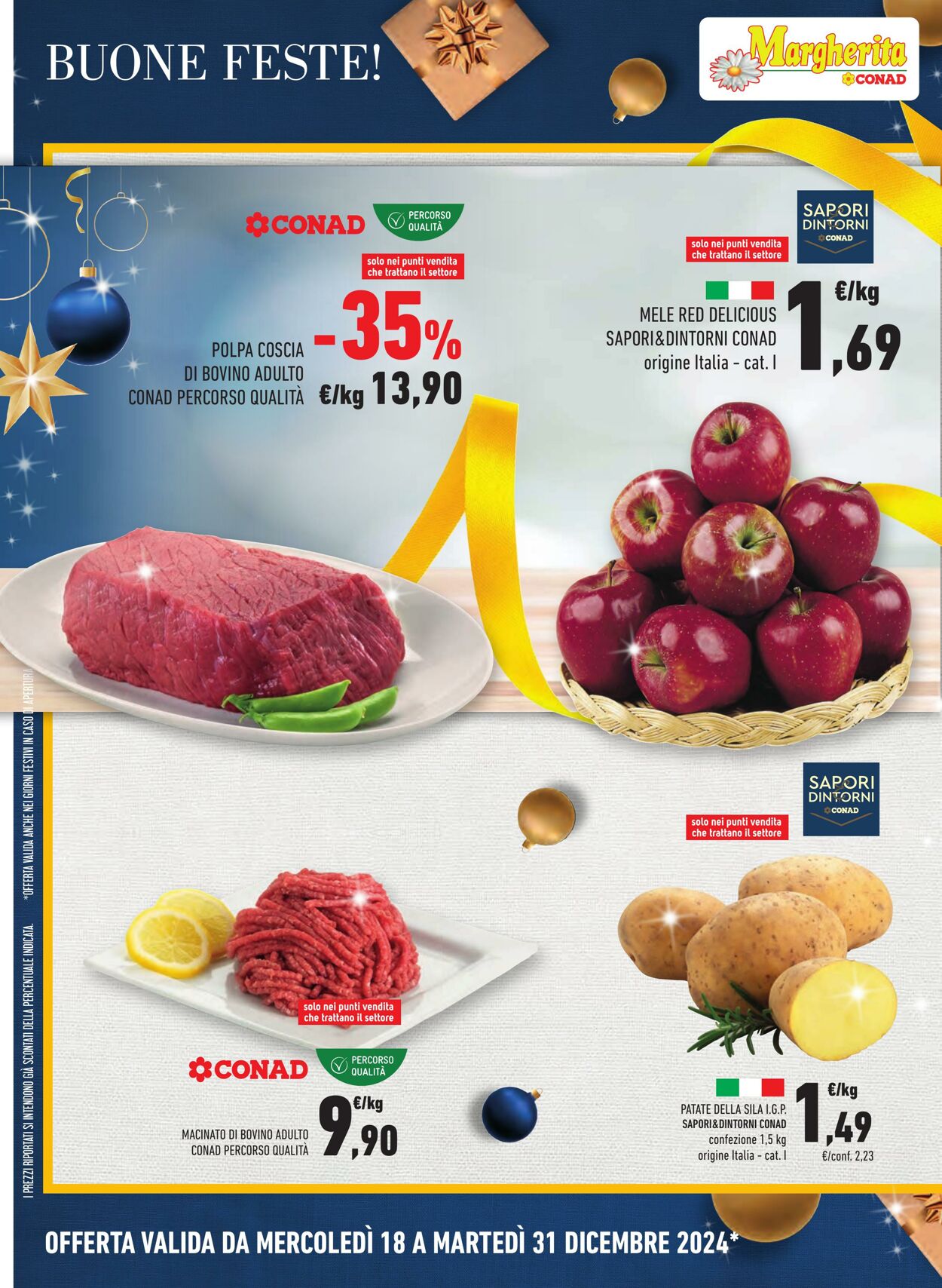 Volantino Conad 18.12.2024 - 31.12.2024