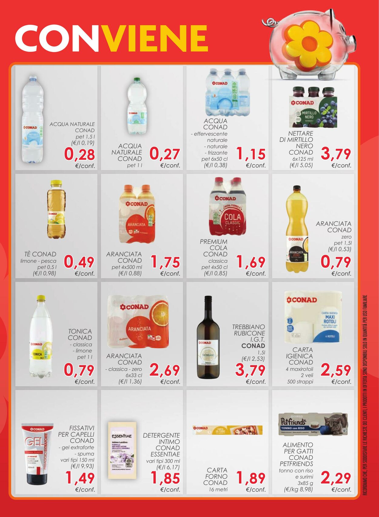 Volantino Conad 10.07.2024 - 23.07.2024