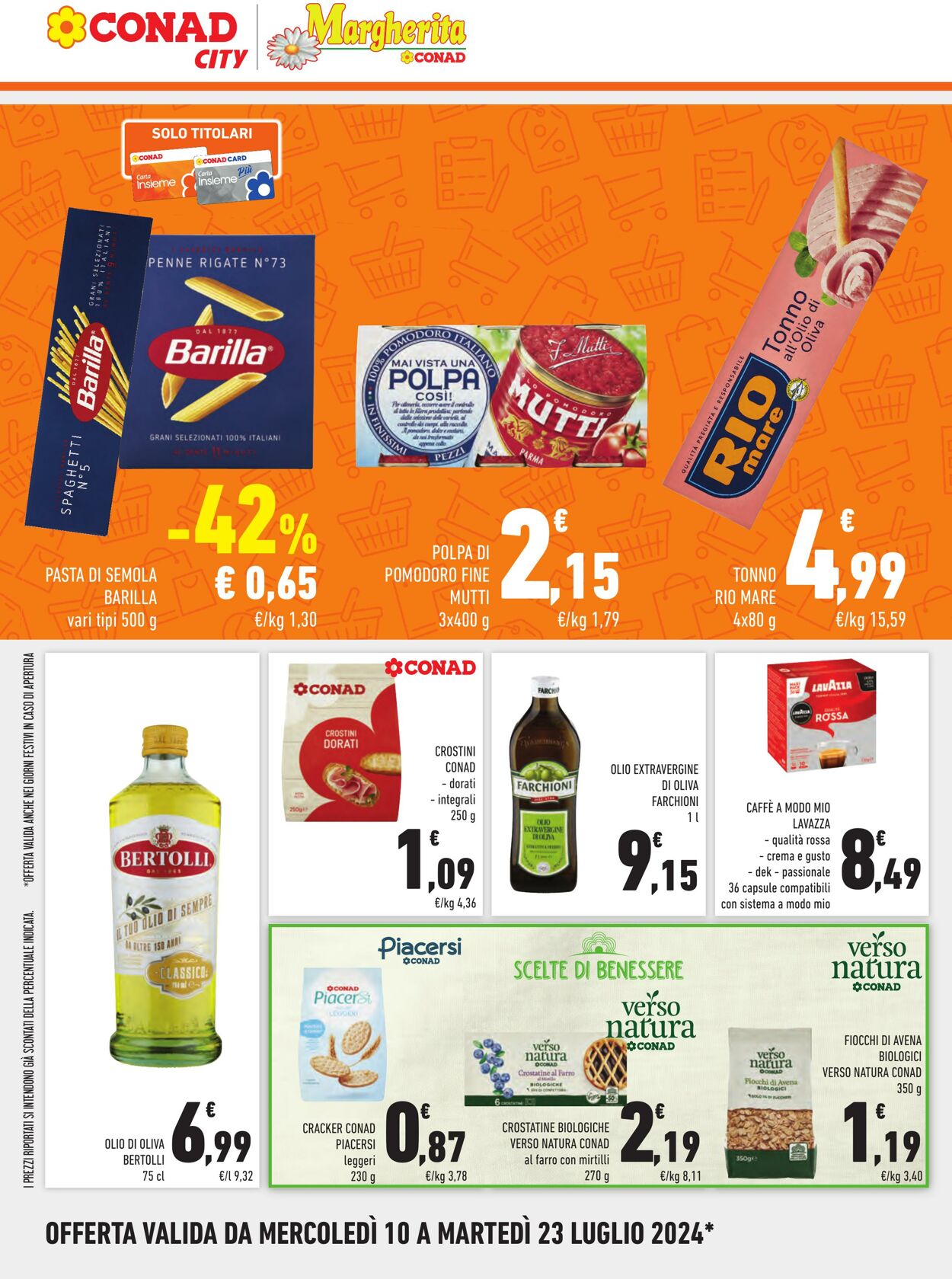 Volantino Conad 10.07.2024 - 23.07.2024