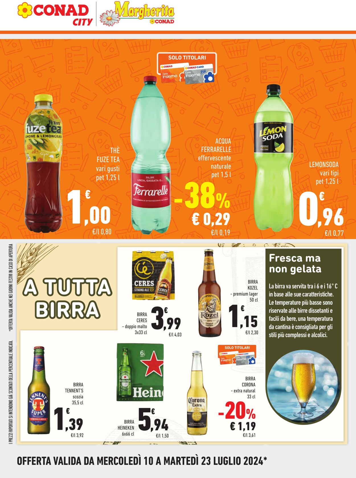 Volantino Conad 10.07.2024 - 23.07.2024