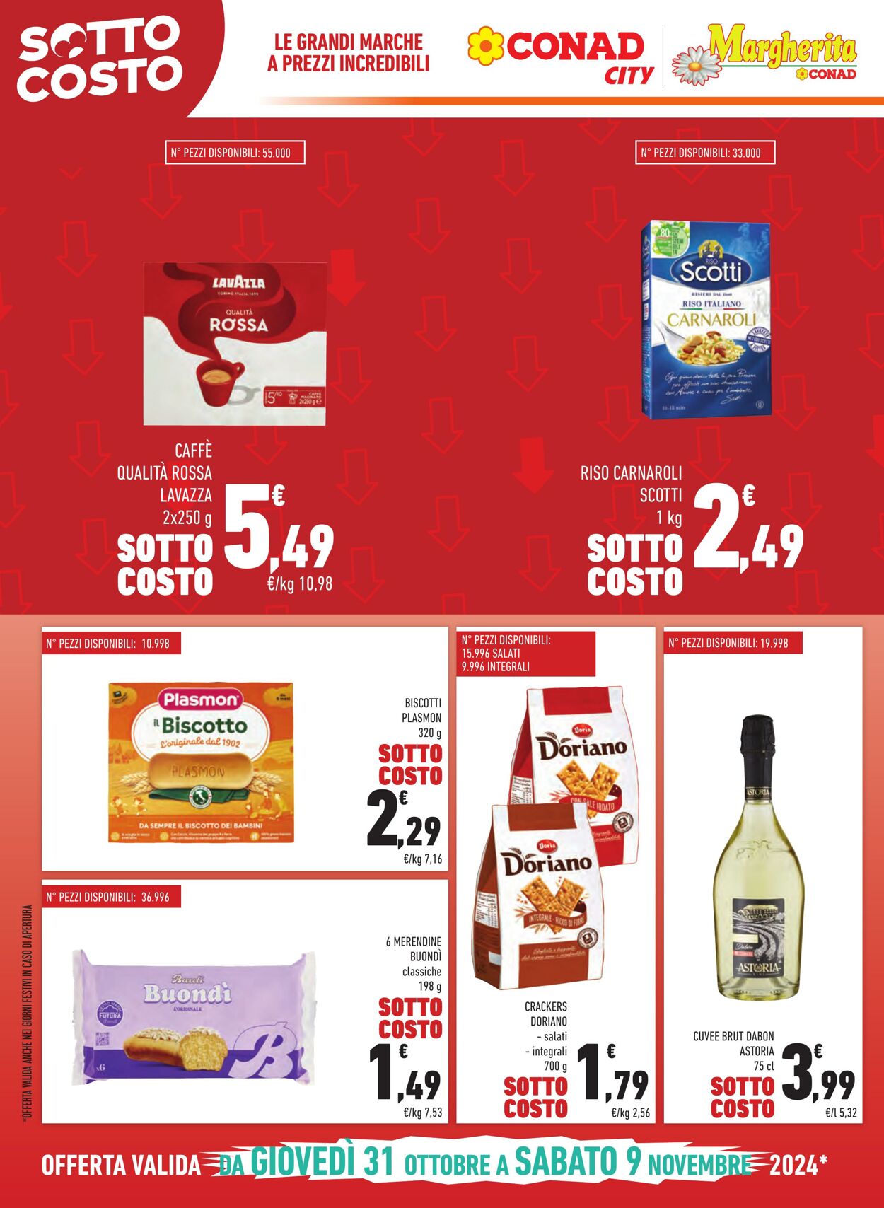 Volantino Conad 31.10.2024 - 12.11.2024