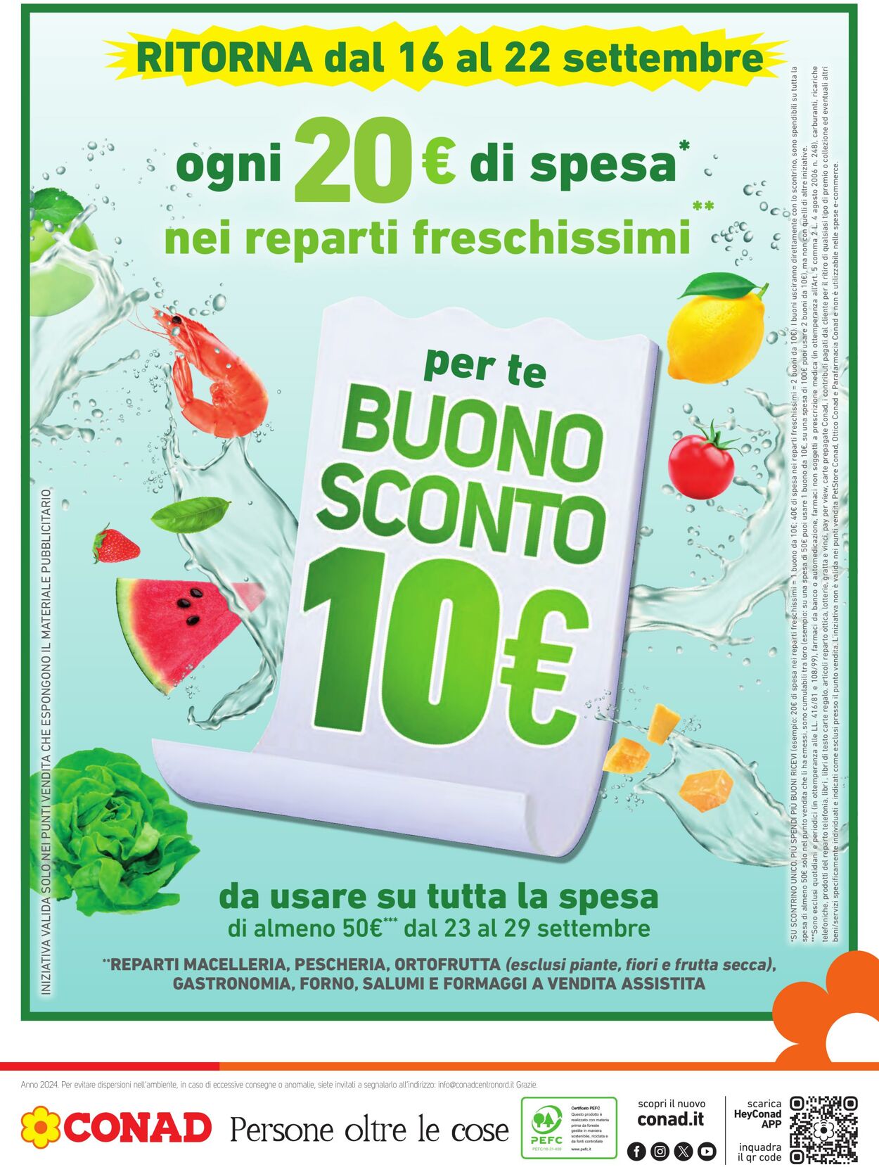 Volantino Conad 04.08.2024 - 17.09.2024