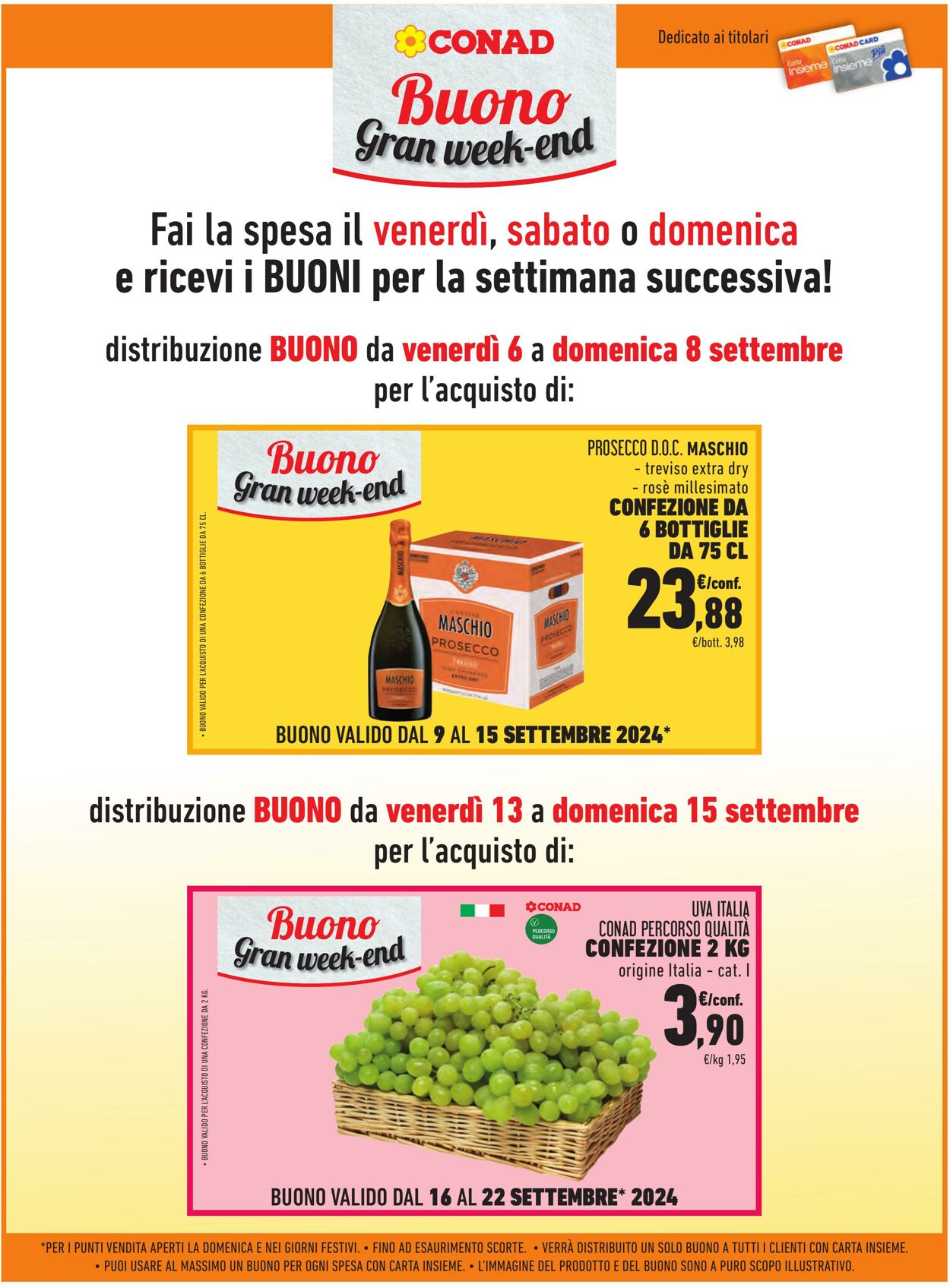 Volantino Conad 04.08.2024 - 17.09.2024