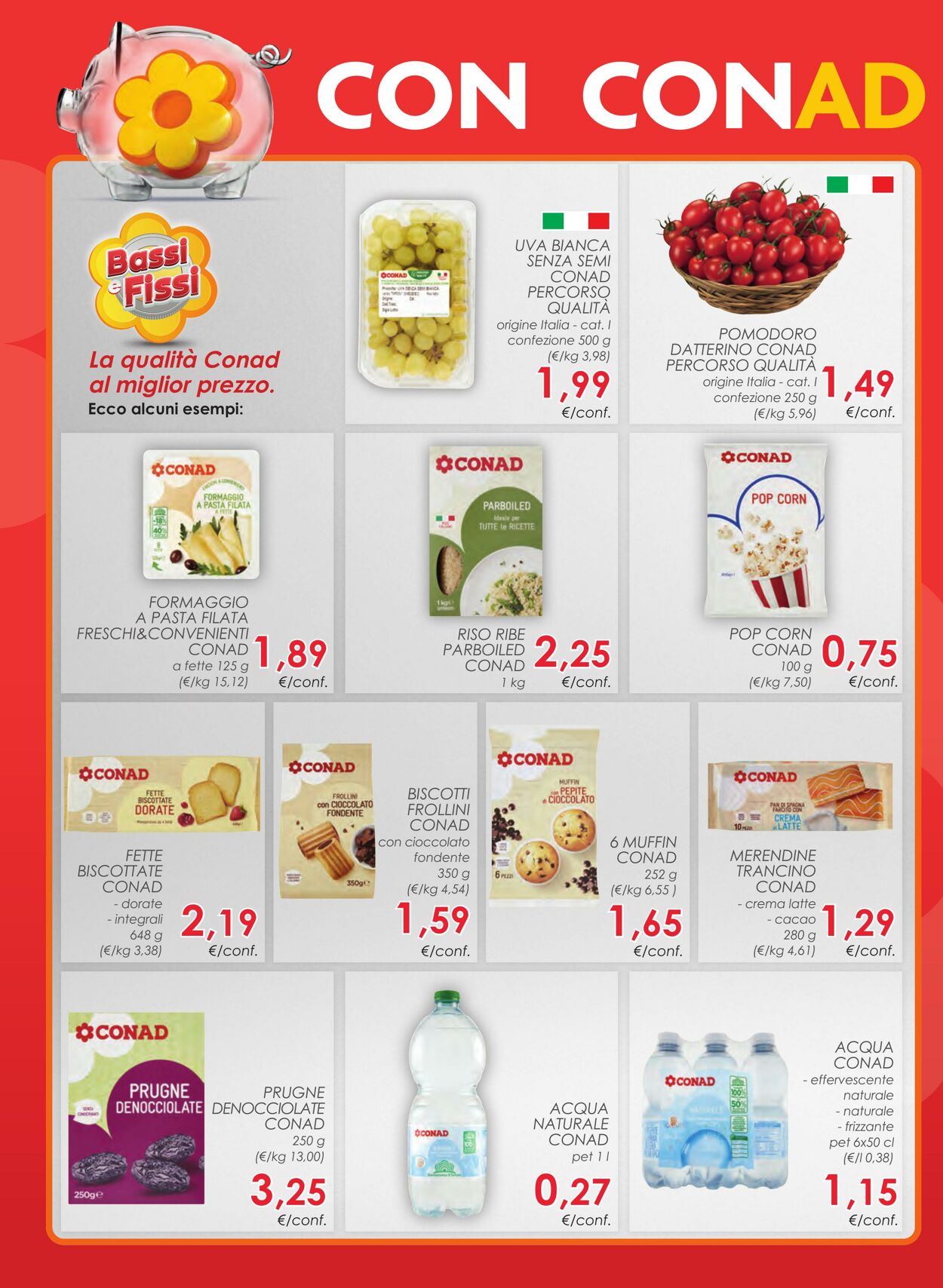 Volantino Conad 04.08.2024 - 17.09.2024