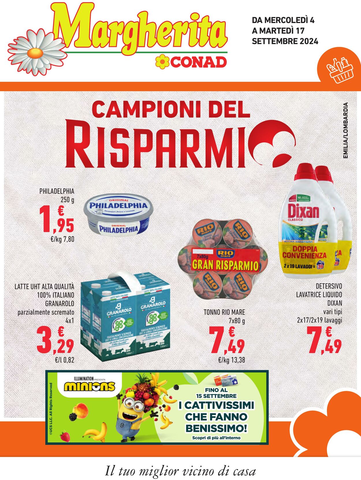 Volantino Conad 04.08.2024 - 17.09.2024