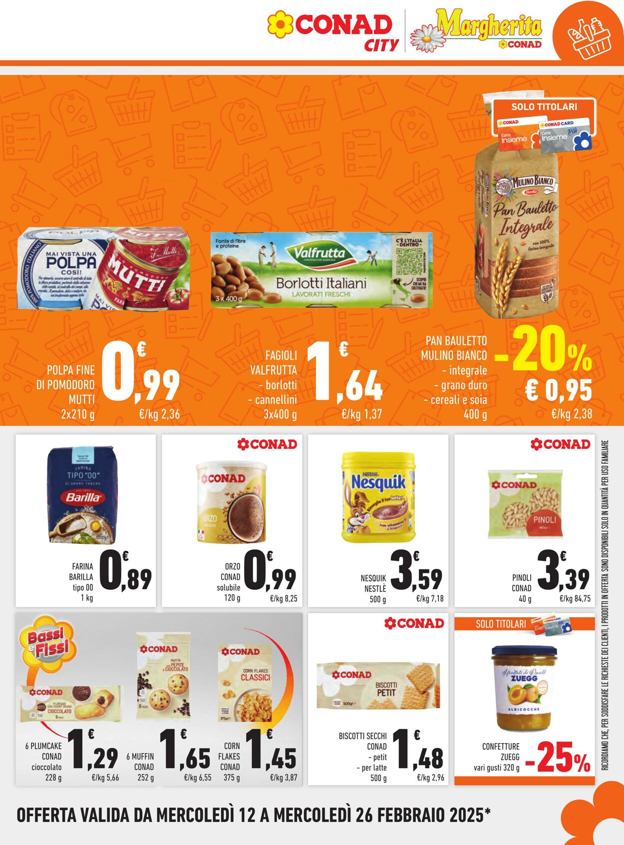 Volantino Conad 12.02.2025 - 26.02.2025