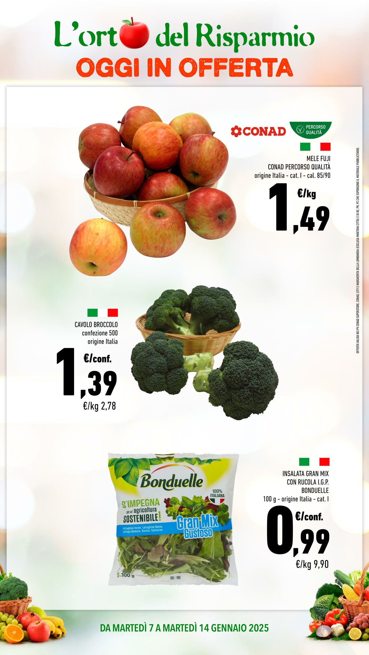 Volantino Conad 07.01.2025 - 14.01.2025