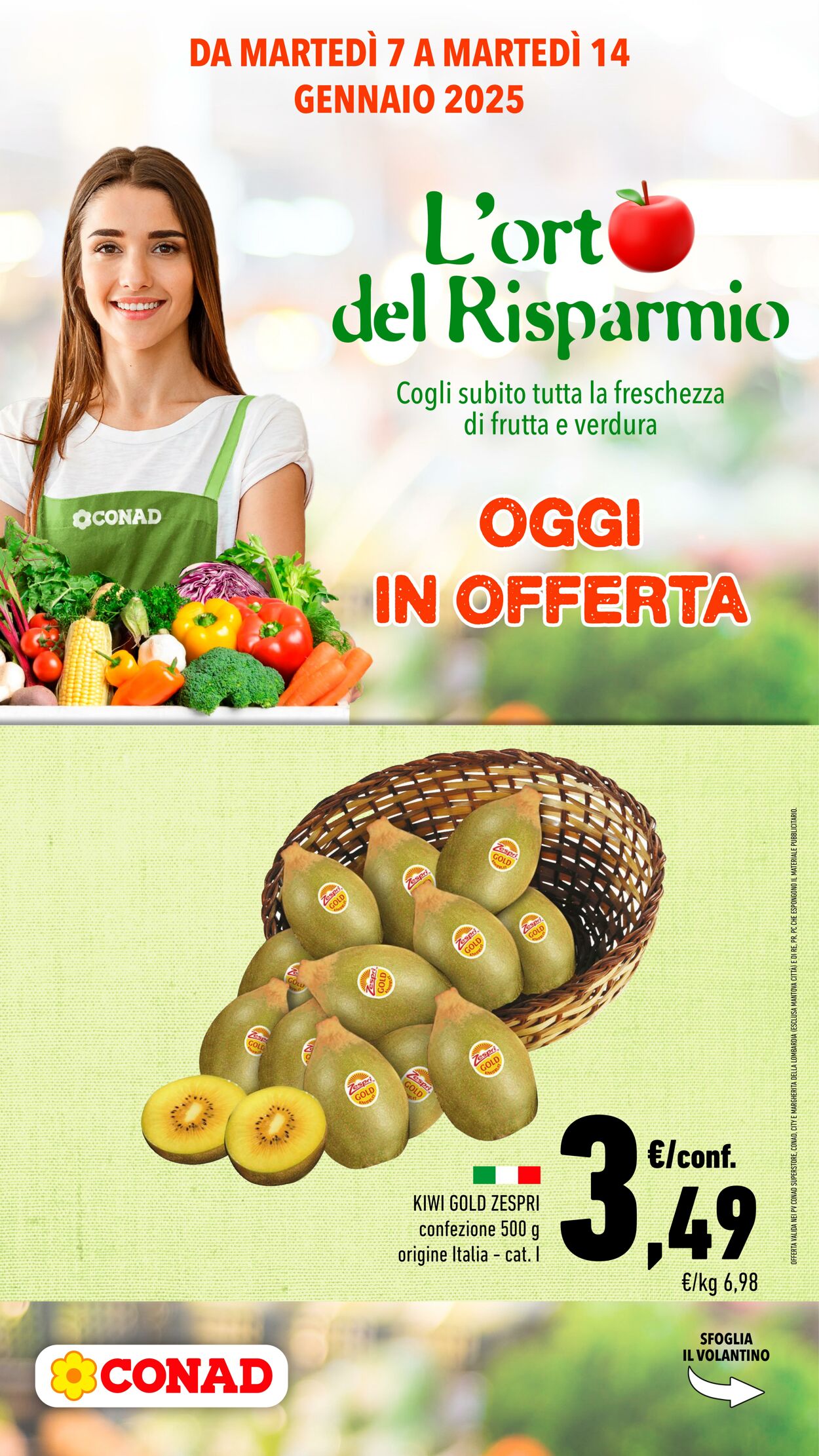 Volantino Conad 07.01.2025 - 14.01.2025