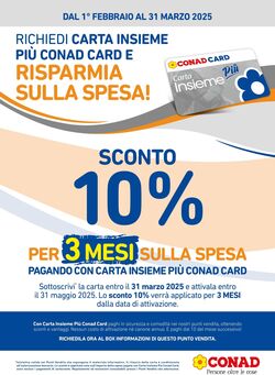 Volantino Conad 01.02.2025 - 31.03.2025