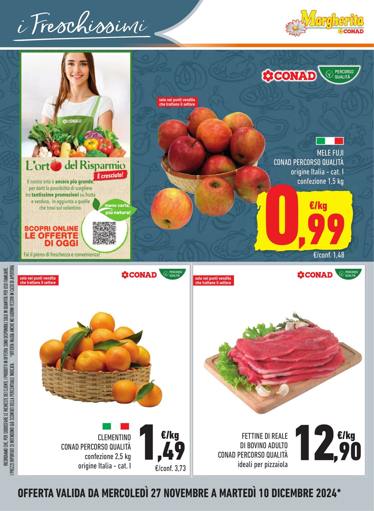 Volantino Conad 27.11.2024 - 10.12.2024