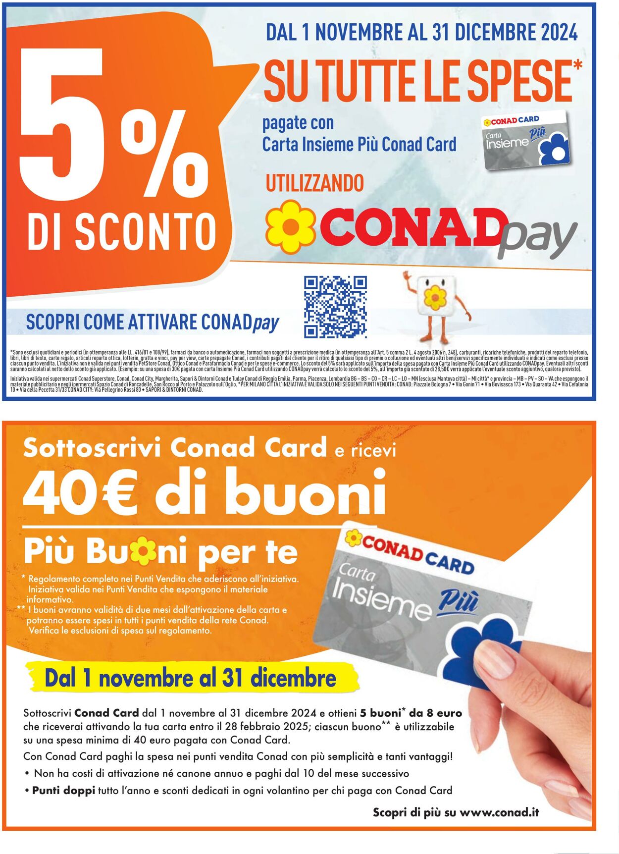 Volantino Conad 27.11.2024 - 10.12.2024