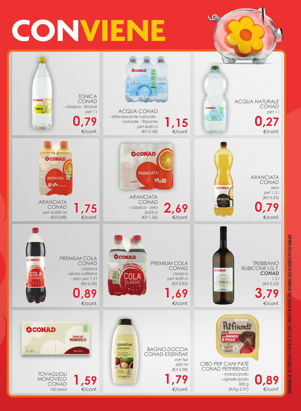 Volantino Conad 18.09.2024 - 01.10.2024