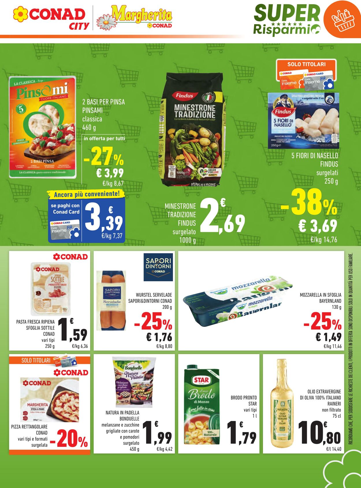 Volantino Conad 18.09.2024 - 01.10.2024