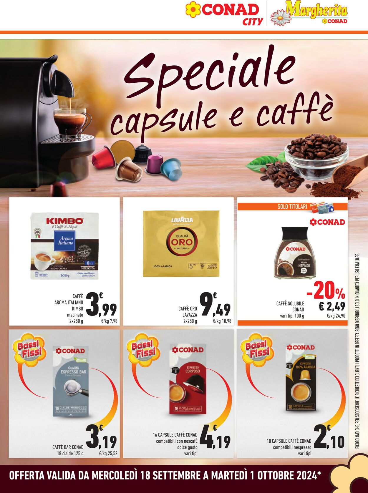 Volantino Conad 18.09.2024 - 01.10.2024