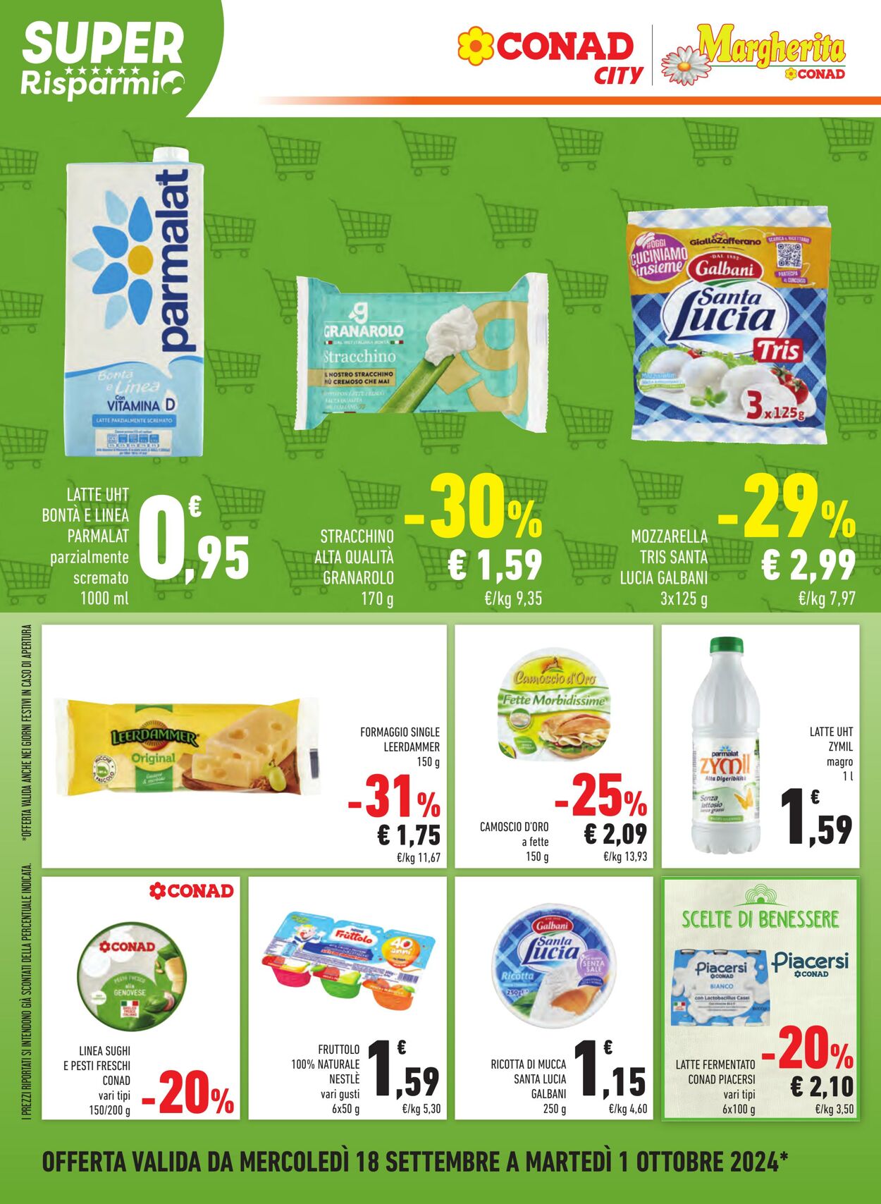 Volantino Conad 18.09.2024 - 01.10.2024