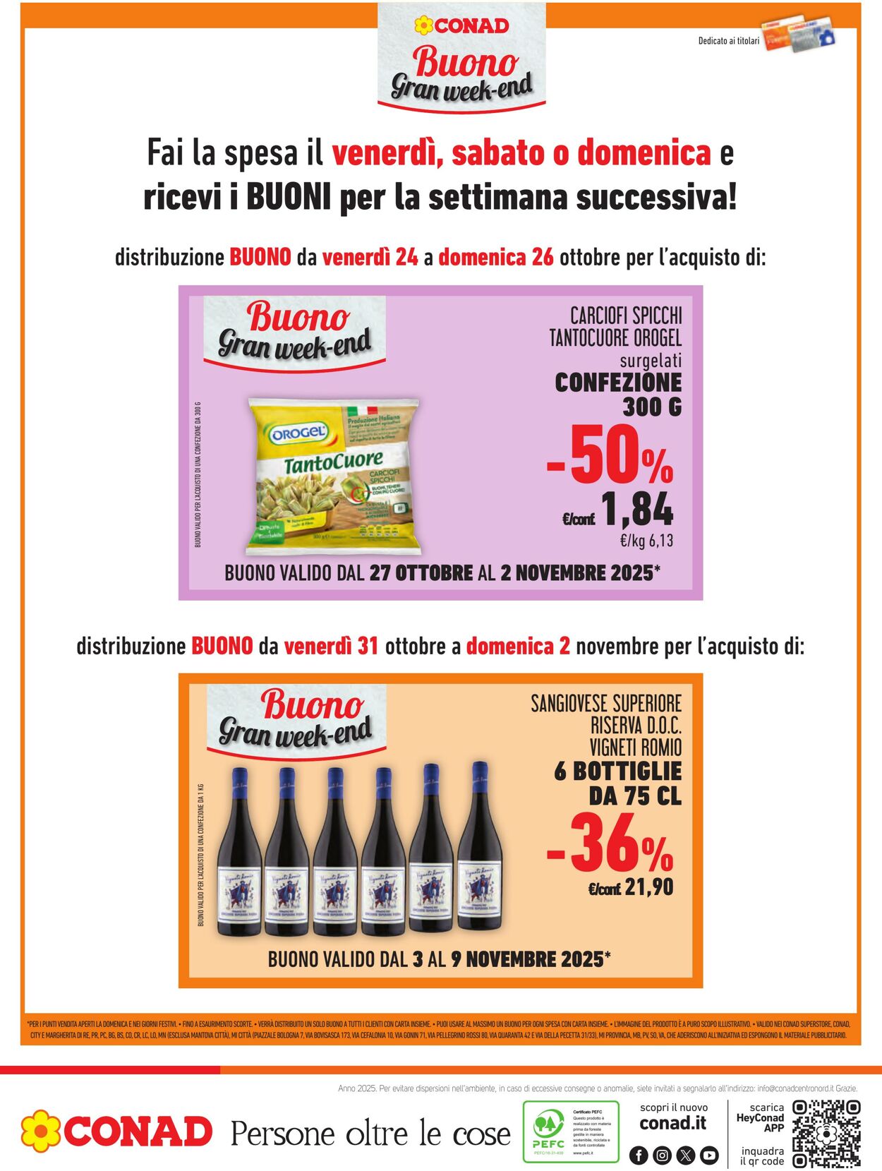 Volantino Conad 26.10.2025 - 26.10.2025