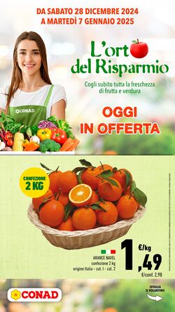 Volantino Conad 27.12.2024 - 07.01.2025