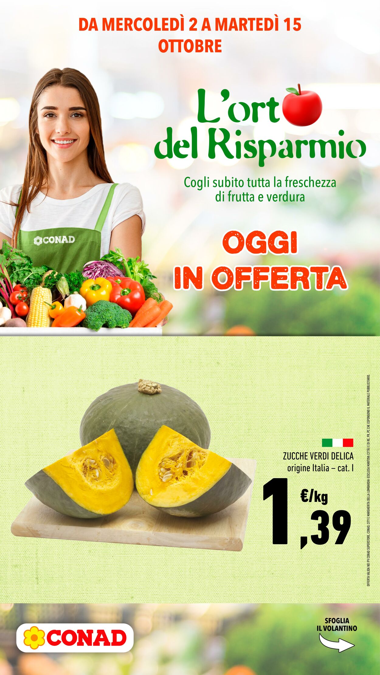 Volantino Conad 01.10.2024 - 08.10.2024