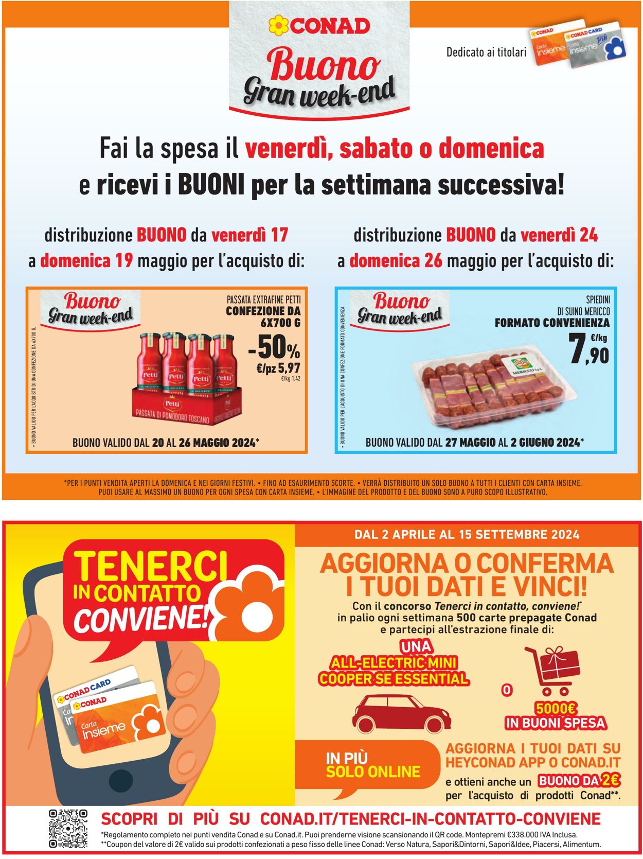 Volantino Conad 15.05.2024 - 29.05.2024