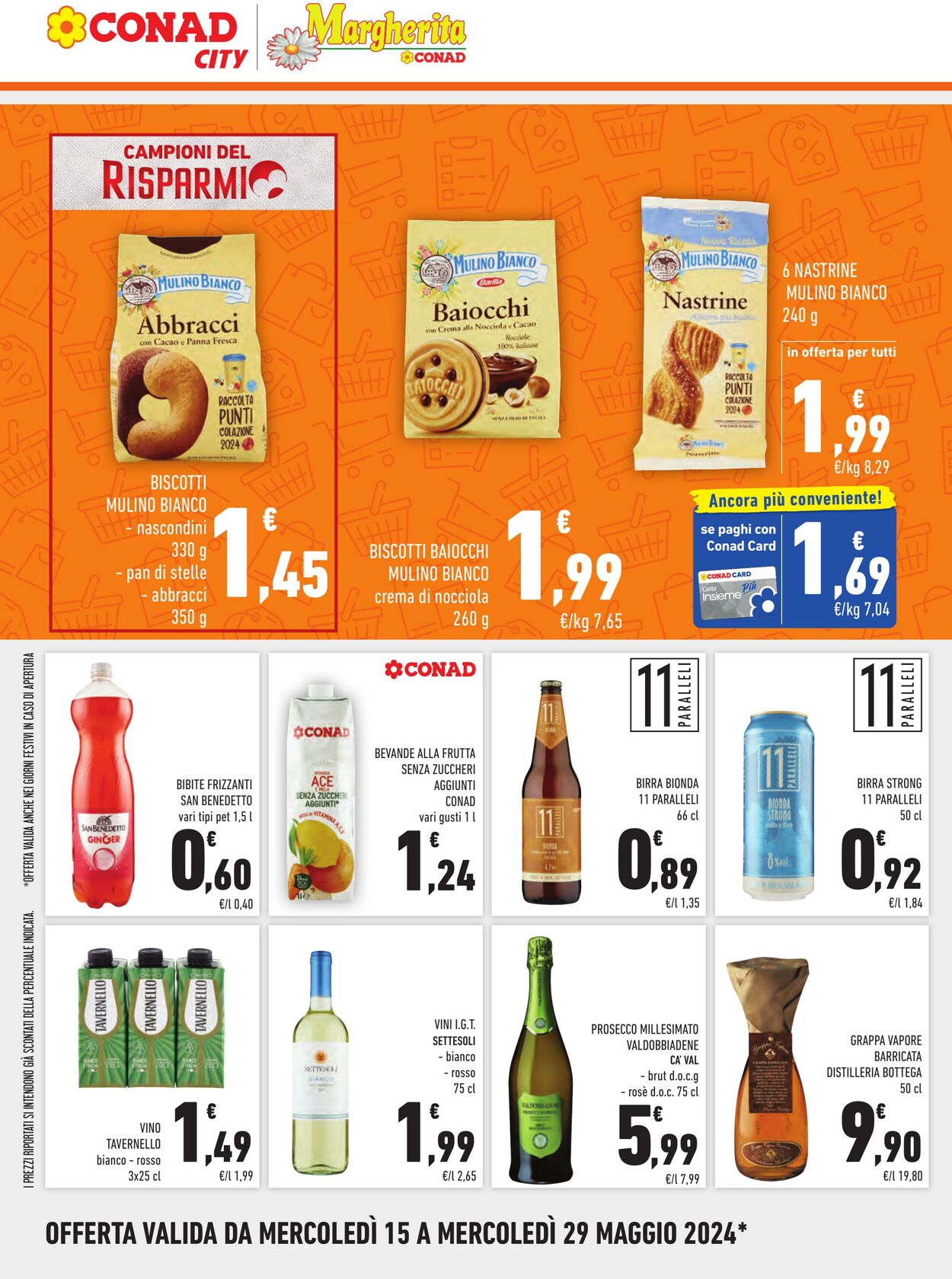 Volantino Conad 15.05.2024 - 29.05.2024