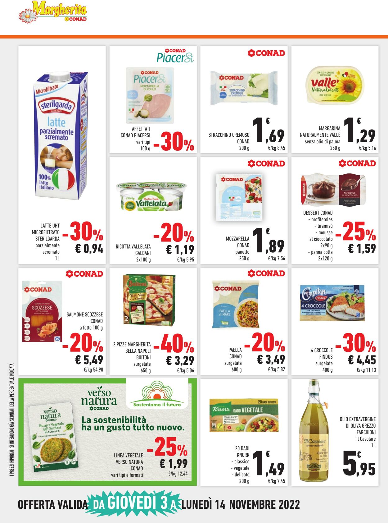 Volantino Conad 03.11.2022 - 12.11.2022